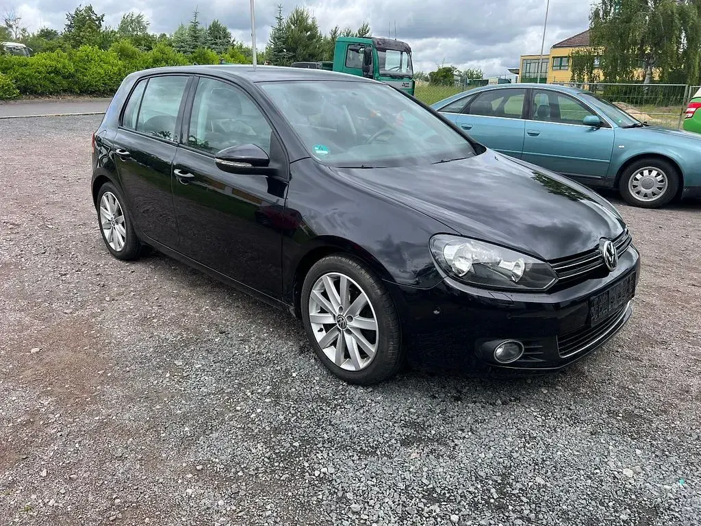Gebraucht VW Golf VI Highline 140 PS (102 kW) 2009 Schwarz Kleinwagen