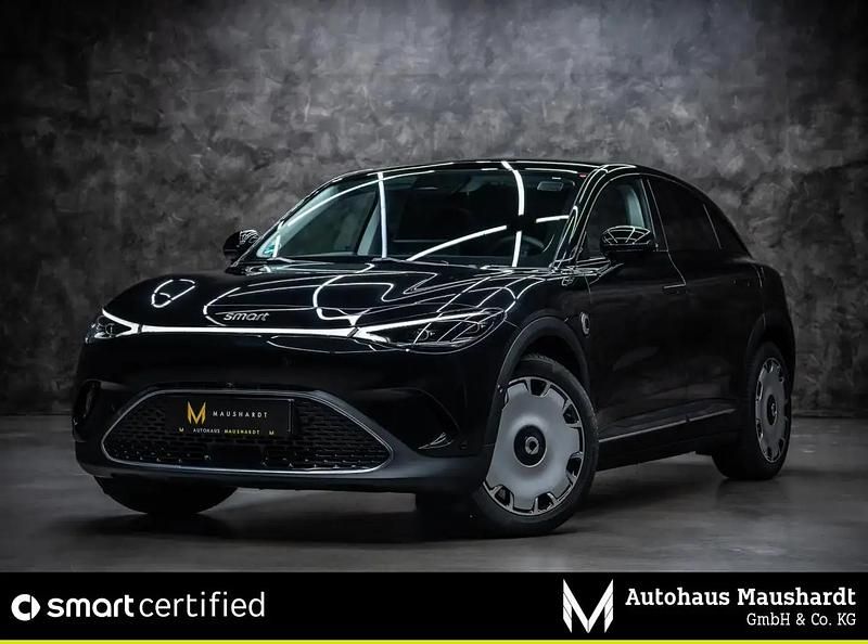 Schwarz (smart meta black metallic (schwarz)) Gebraucht 2024 Smart #3 Premium SUV | 34.555 € (Fairer Preis) - Bild 1/4