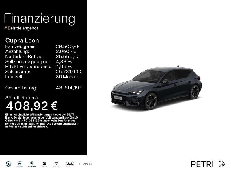 Neu Cupra Leon 204 PS (150 kW) 2026 "magnetic tech" Limousine