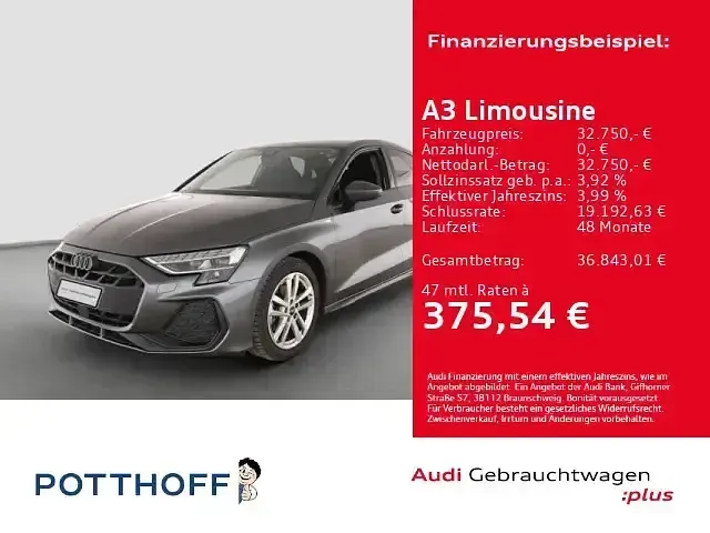 Gebraucht Audi A3 S-Line 150 PS (110 kW) 2025 Limousine