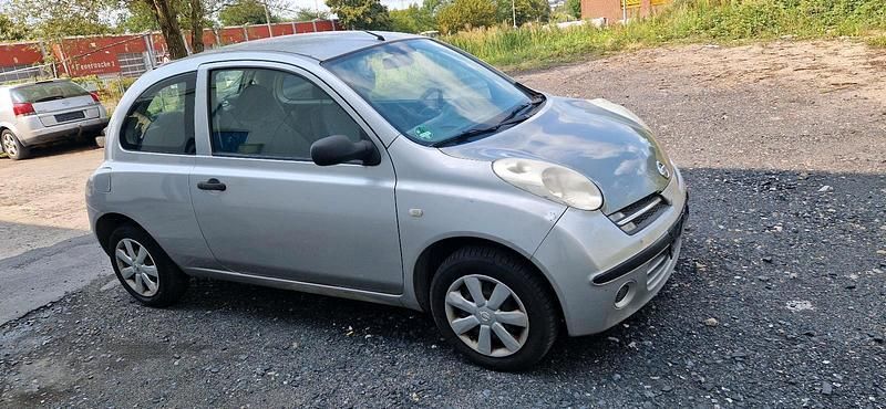 Silber Gebraucht 2007 Nissan Micra Kleinwagen | 1.000 € - Bild 1/4