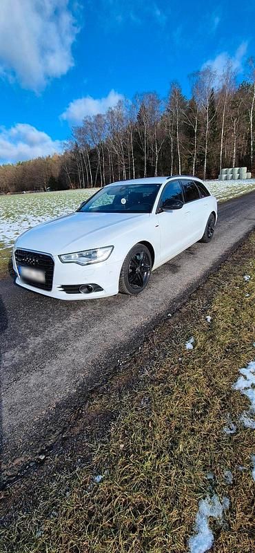 Gebraucht Audi A6 S-Line 245 PS (180 kW) 2013 Weiß Kombi
