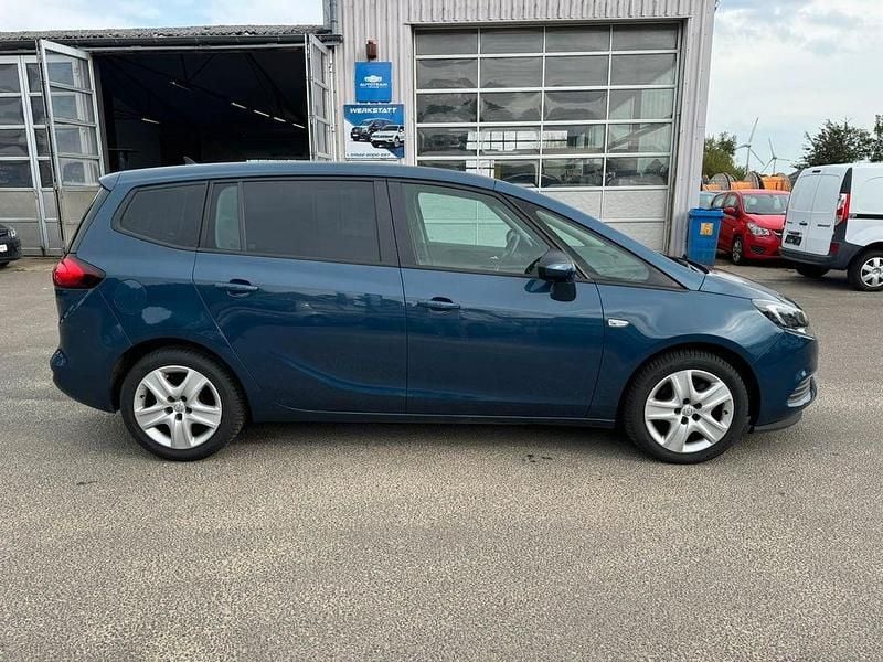 Gebraucht Opel Zafira 120 PS (88 kW) 2017 Blau Van / Kleinbus