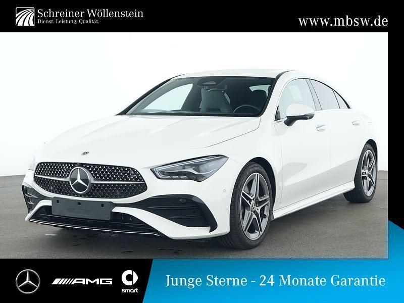 Blanc polaire Gebraucht 2024 Mercedes CLA200 AMG Coupé | 33.770 € (Guter Preis) - Bild 1/4