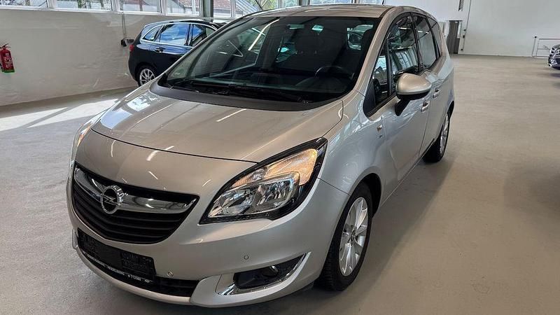 Silber Gebraucht 2016 Opel Meriva Van / Kleinbus | 8.990 € (Etwas zu teuer) - Bild 1/4
