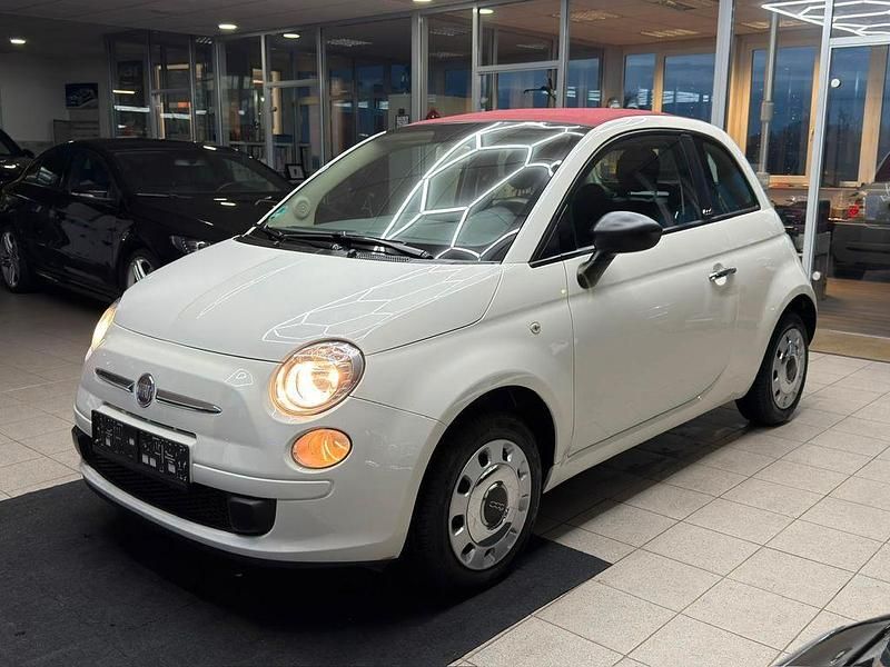 Bianco bianco/ bossa nova/calc Gebraucht 2014 Fiat 500C Cabrio | 5.499 € (Guter Preis) - Bild 1/4