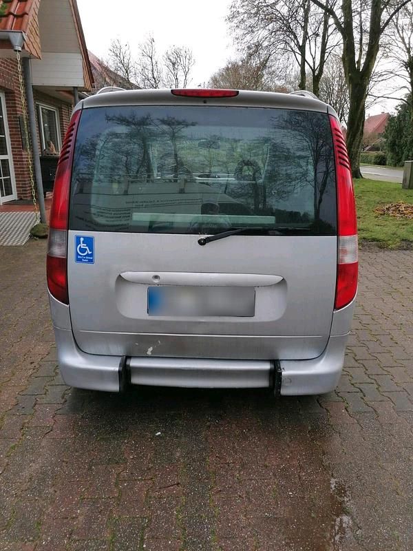 Gebraucht Mercedes Vaneo 91 PS (66 kW) 2003 Silber Van / Kleinbus