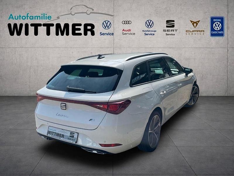 Gebraucht Seat Leon ST FR 131 PS (96 kW) 2021 Weiß Kombi