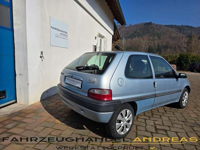 Gebraucht Citroën Saxo 60 PS (44 kW) 2002 Ice blue metallic Kleinwagen
