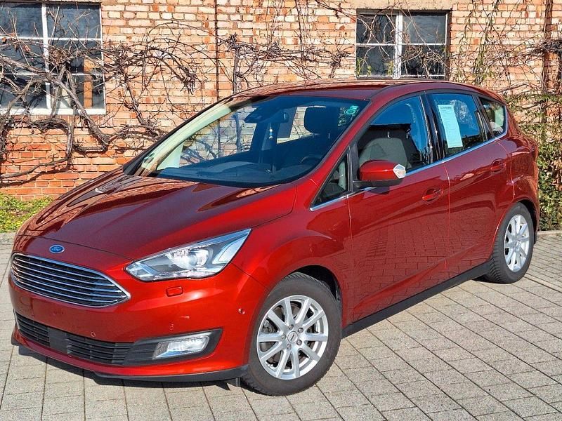 Gebraucht Ford C-MAX Titanium 150 PS (110 kW) 2015 Rot Van / Kleinbus