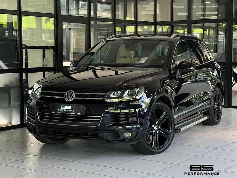Schwarz Gebraucht 2014 VW Touareg Exclusive SUV | 29.990 € - Bild 1/4