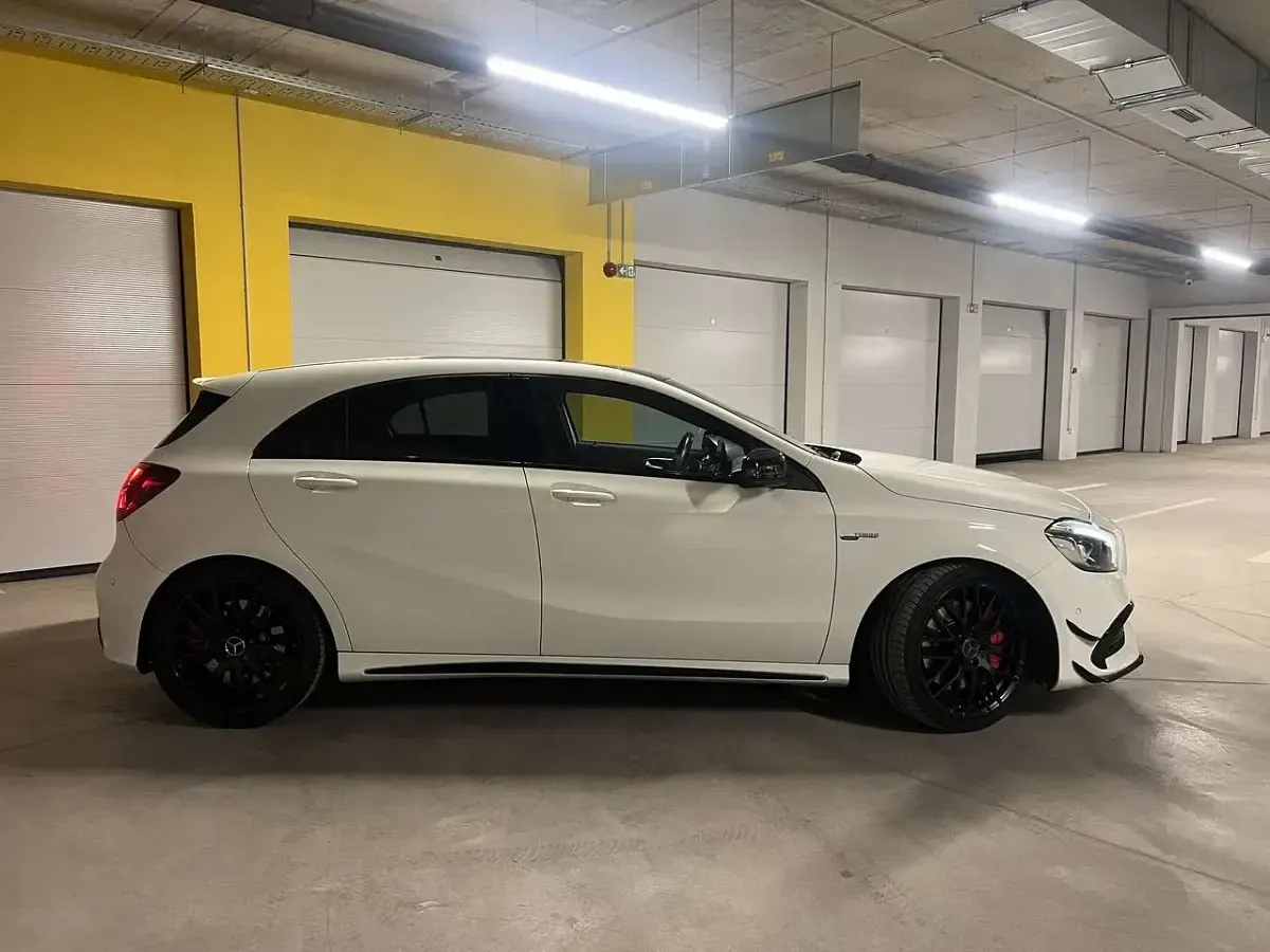 Gebraucht Mercedes A45 AMG AMG 381 PS (280 kW) 2016 Weiß Kleinwagen
