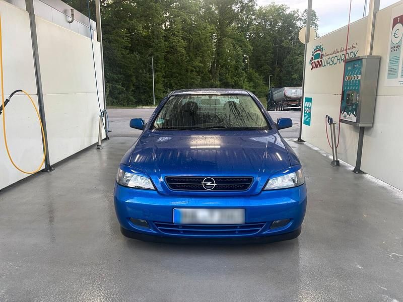 Gebraucht Opel Astra 125 PS (91 kW) 2003 Blau Coupé