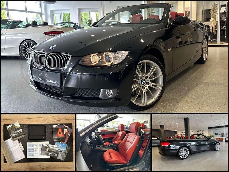 Schwarz Gebraucht 2008 BMW 330 Cabriolet Comfort Edition Cabrio | 19.990 € (Etwas zu teuer) - Bild 1/3