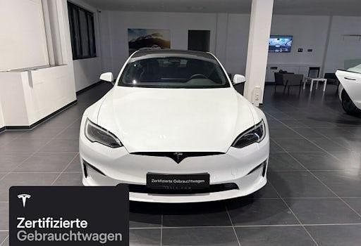 Gebraucht Tesla Model S Long Range AWD 492 kW (670 PS) 2024 Weiß Kleinwagen