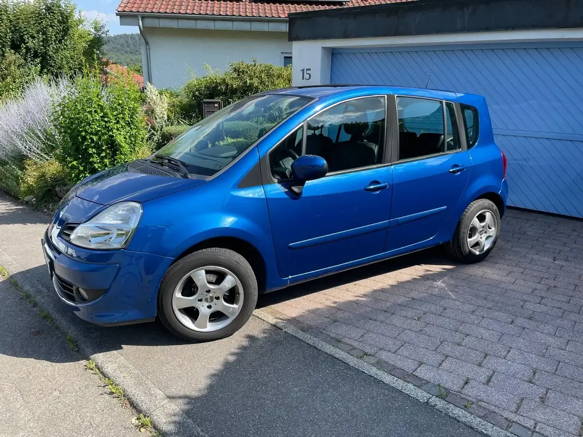 Gebraucht Renault Grand Modus Dynamique 100 PS (73 kW) 2008 Blau Van / Kleinbus