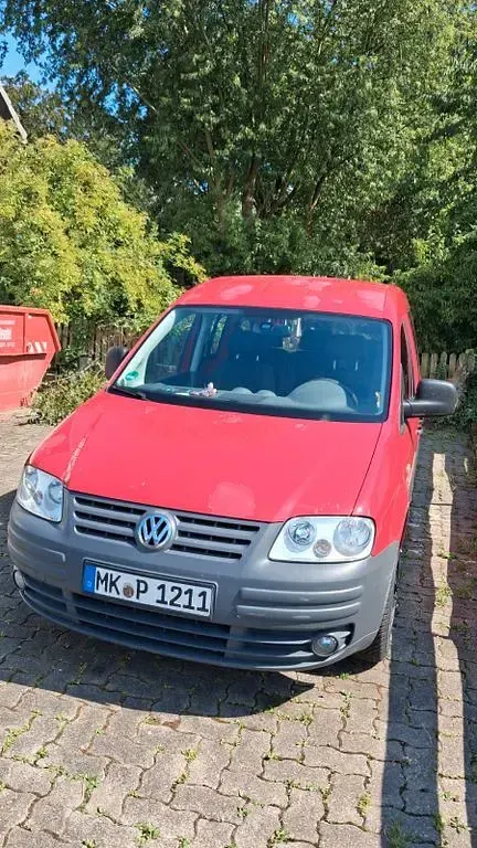 Gebraucht VW Caddy Life 80 PS (58 kW) 2010 Rot Van / Kleinbus