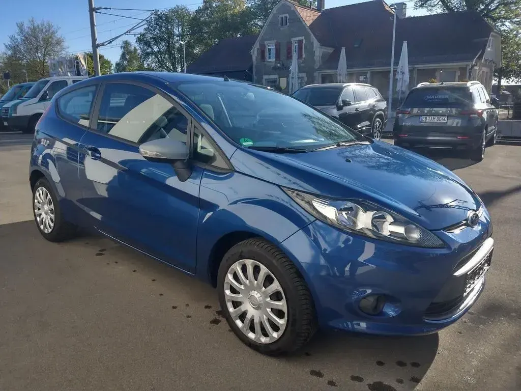 Gebraucht Ford Fiesta 82 PS (60 kW) 2009 Blau Limousine