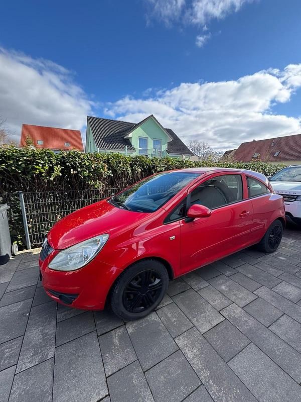 Gebraucht Opel Corsa 60 PS (44 kW) 2008 Rot Kleinwagen