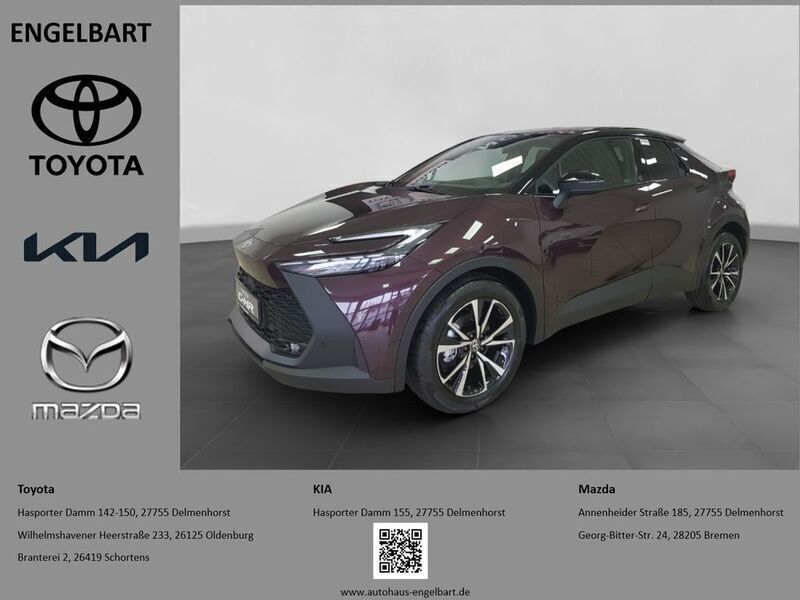Dunkelamethyst metallic / dach Neu 2024 Toyota C-HR Team SUV | 32.690 € (Guter Preis) - Bild 1/4