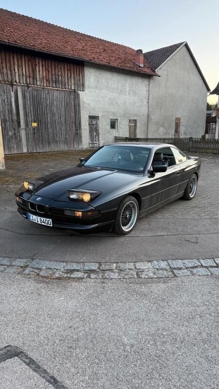 Schwarz Gebraucht 1993 BMW 840 Coupé | 13.990 € - Bild 1/4