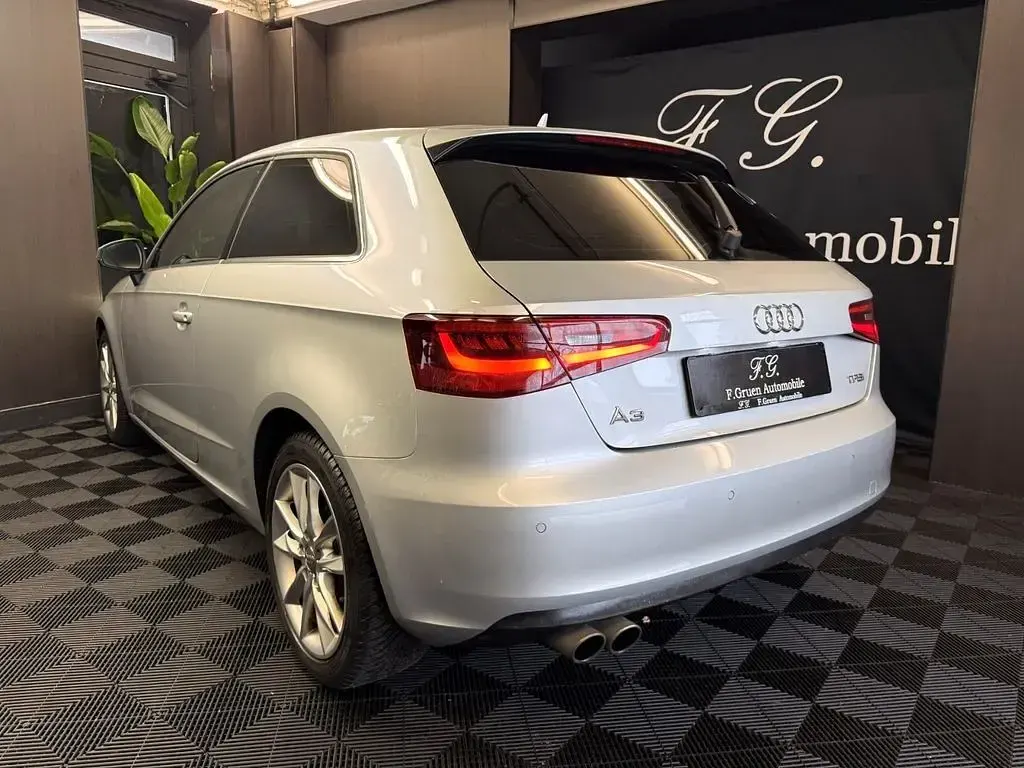 Brugt Audi A3 Ambiente 122 HK (89 kW) 2013 Sølv Coupe