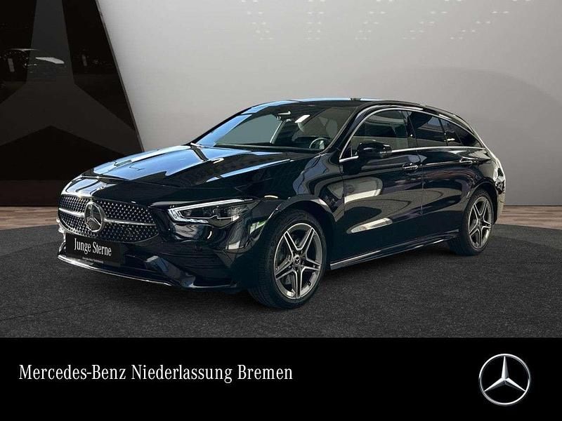 Kosmosschwarz Gebraucht 2024 Mercedes CLA250e AMG Limousine | 35.990 € (Guter Preis) - Bild 1/3