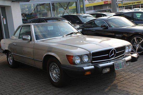 Gebraucht Mercedes SL380 155 PS (114 kW) 1985 Rauchsilber (metallic) Cabrio