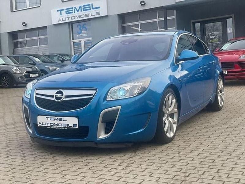 Blau Gebraucht 2012 Opel Insignia OPC Limousine | 8.499 € (Superpreis) - Bild 1/4