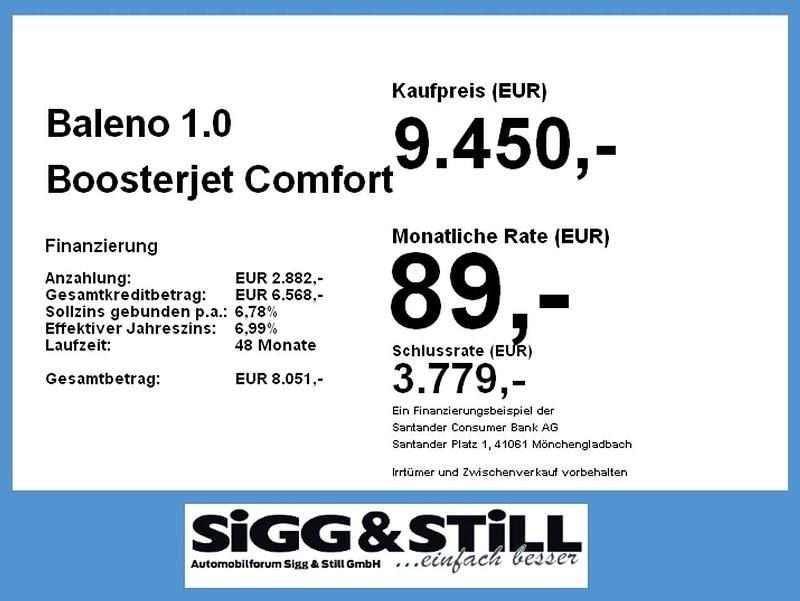 Gebraucht Suzuki Baleno Comfort 111 PS (81 kW) 2018 Granite grey Kleinwagen