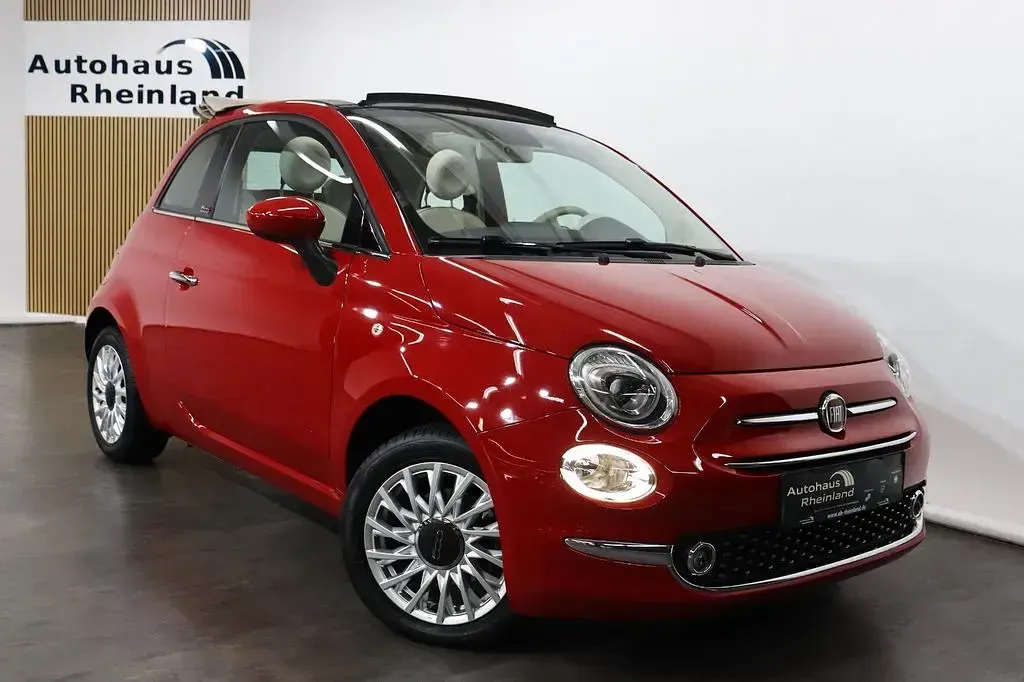 Gebraucht Fiat 500C Lounge 69 PS (50 kW) 2018 Rot Cabrio