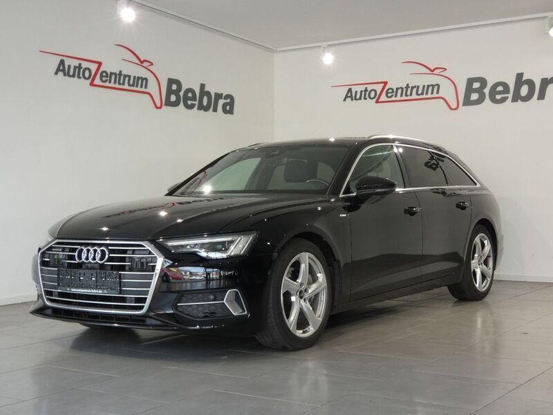Brillantschwarz Gebraucht 2022 Audi A6 S-Line Kombi | 31.940 € (Superpreis) - Bild 1/4
