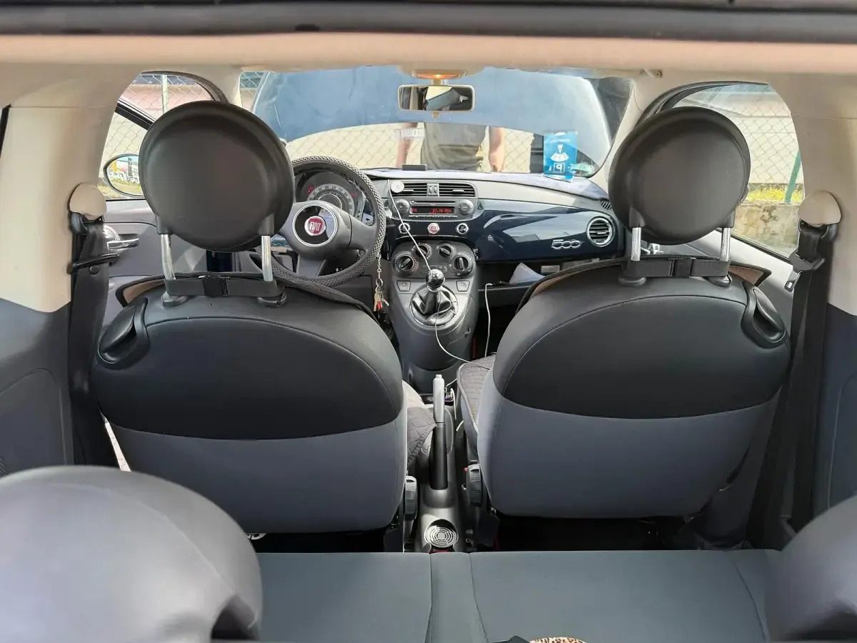 Gebraucht Fiat 500 69 PS (50 kW) 2010 Blau Kleinwagen