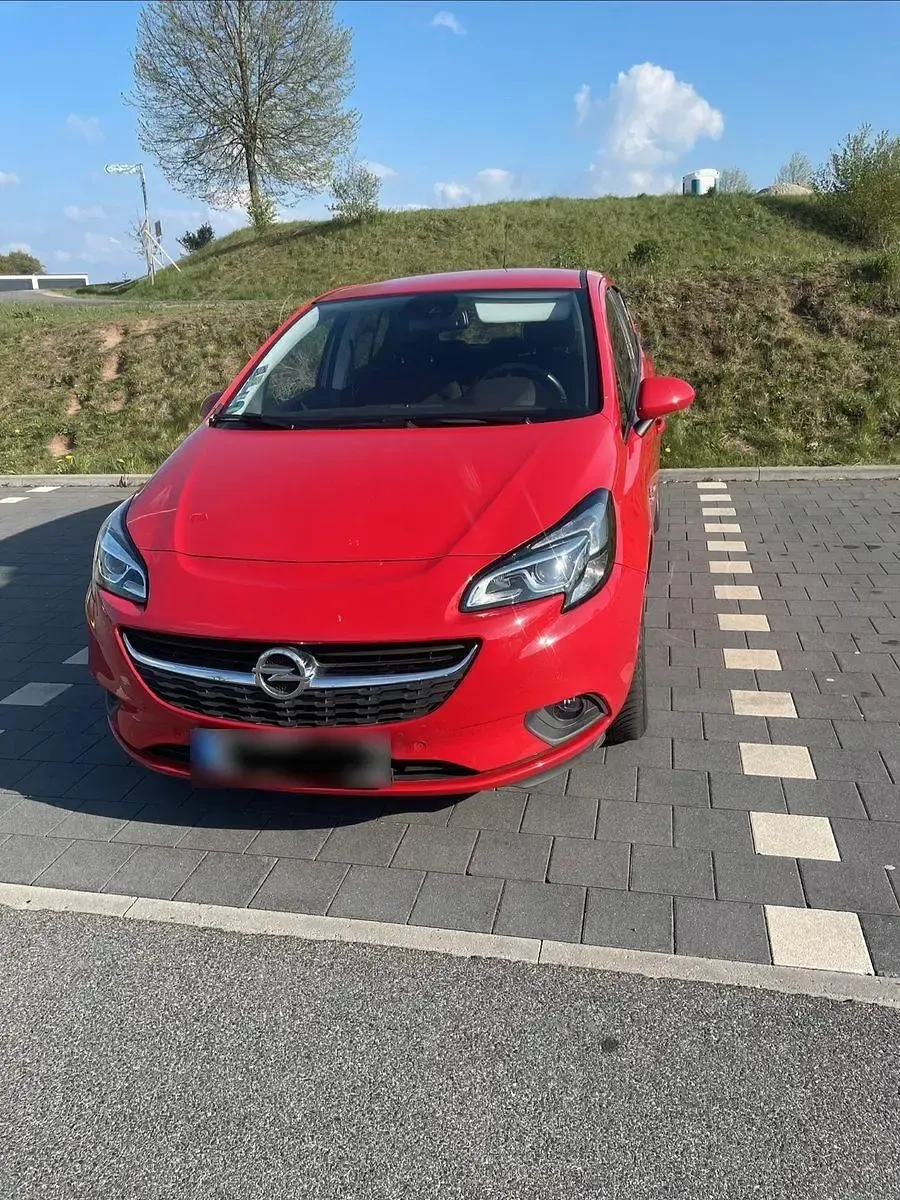 Usata Opel Corsa Active 101 CV (74 kW) 2017 Rosso Utilitaria
