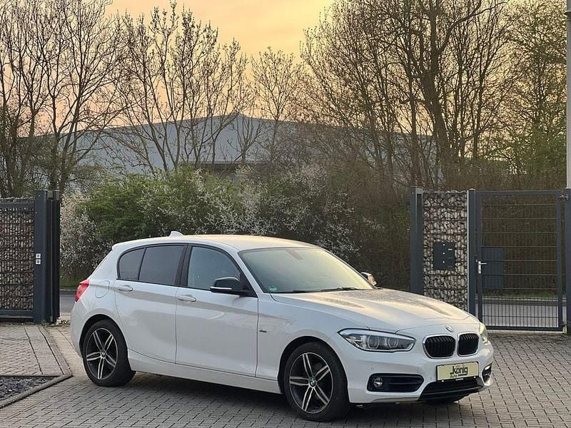 Gebraucht BMW 120 Sport Line 184 PS (135 kW) 2018 Weiß Kleinwagen