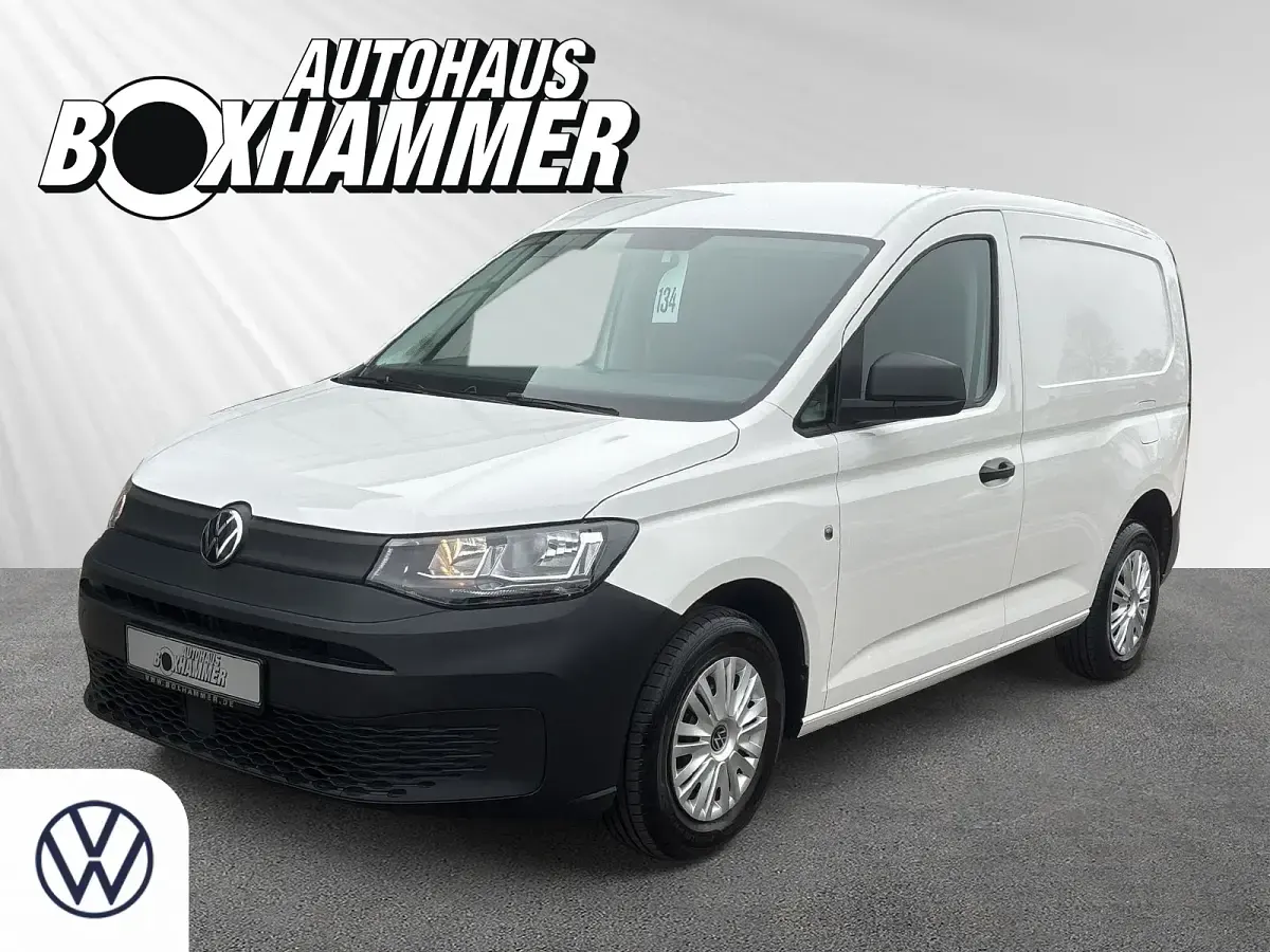 Gebraucht VW Caddy 102 PS (75 kW) 2023 Weiß Van / Kleinbus
