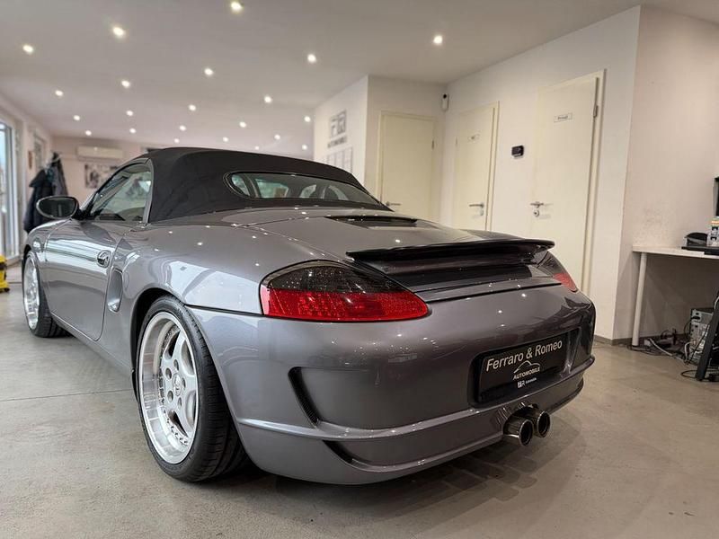 Gebraucht Porsche Boxster S 252 PS (185 kW) 2002 Grau Cabrio