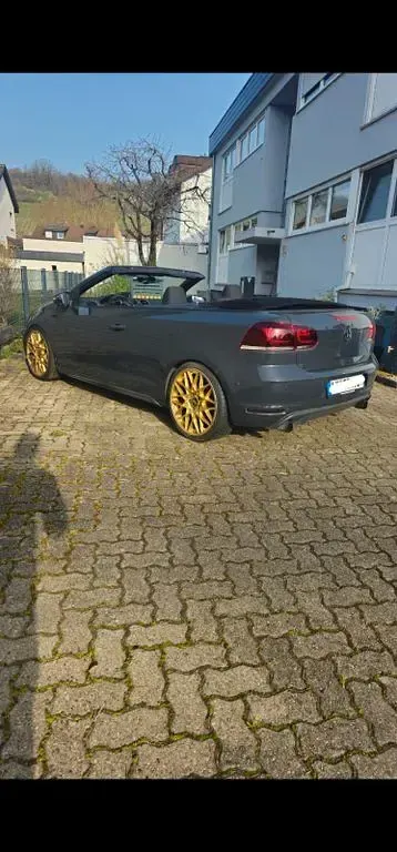 Gebraucht VW Golf Cabriolet GTI 211 PS (155 kW) 2013 Grau Cabrio