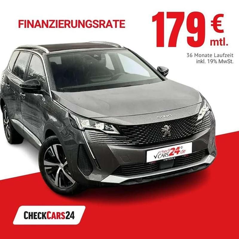 Grau Gebraucht 2024 Peugeot 5008 GTi Van / Kleinbus | 33.389 € (Teuer) - Bild 1/4