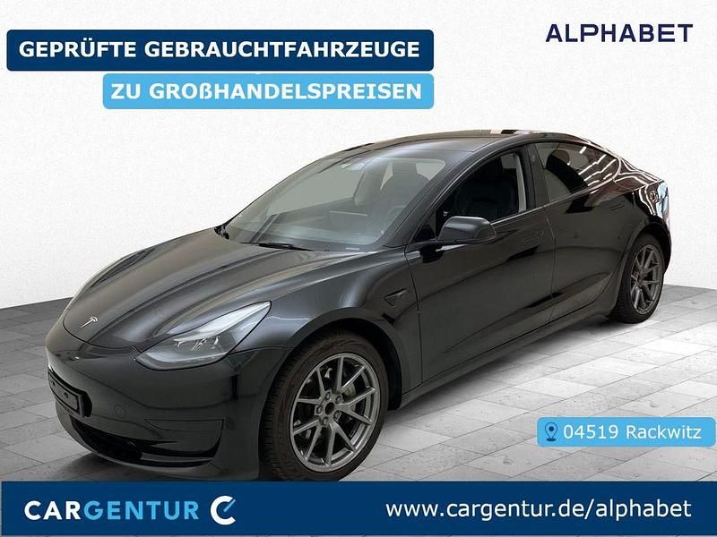 Solid black Gebraucht 2022 Tesla Model 3 RWD Limousine | 26.195 € (Guter Preis) - Bild 1/4