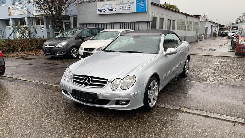 Silber Gebraucht 2008 Mercedes CLK200 Cabrio | 6.900 € (Superpreis) - Bild 1/4