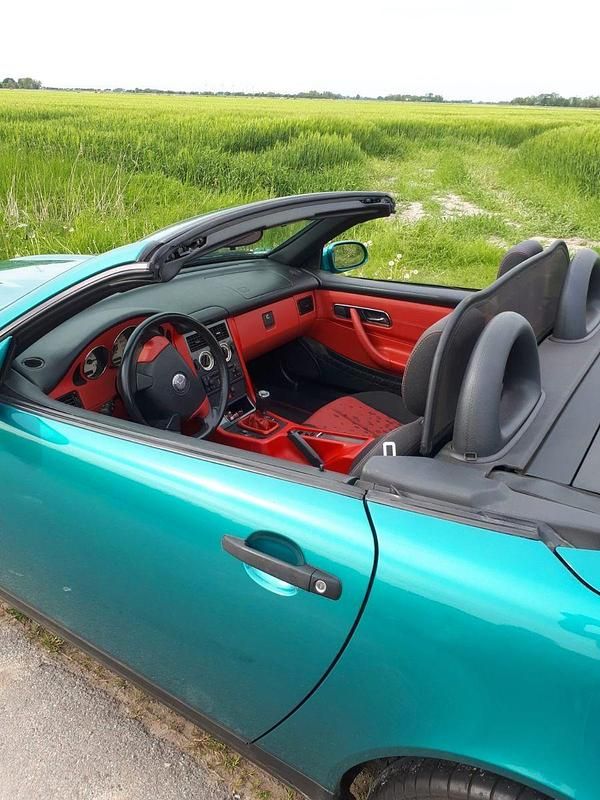Gebraucht Mercedes SLK200 136 PS (100 kW) 1998 Grün Cabrio