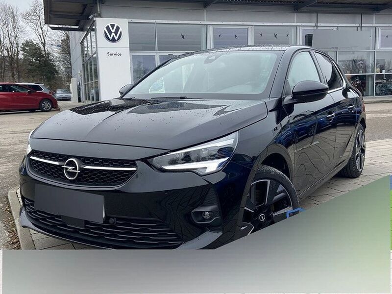 Schwarz Gebraucht 2021 Opel Corsa-e Ultimate Kleinwagen | 17.249 € (Guter Preis) - Bild 1/4