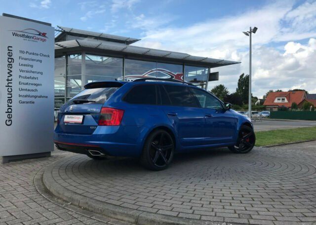 Gebraucht Skoda Octavia RS 220 PS (161 kW) 2014 Blau metallic Kombi