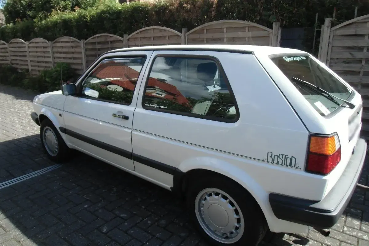 Gebraucht VW Golf II 72 PS (52 kW) 1989 Weiß Kleinwagen