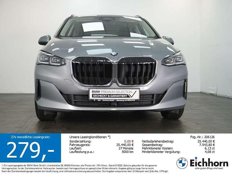 Grau Gebraucht 2024 BMW 216 Active Tourer Luxury Line Van / Kleinbus | 25.440 € (Fairer Preis) - Bild 1/3