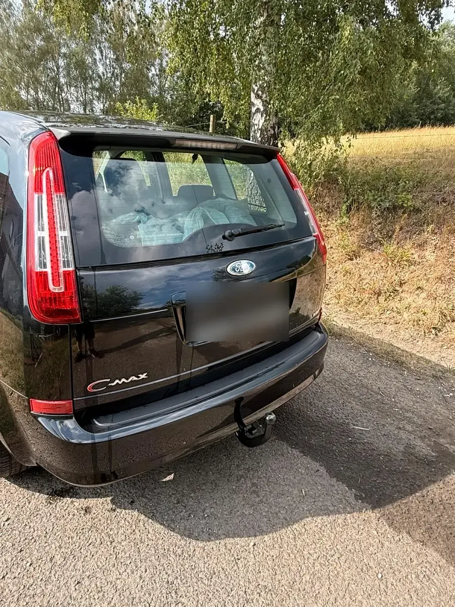Gebraucht Ford C-MAX 108 PS (79 kW) 2009 Schwarz Van / Kleinbus