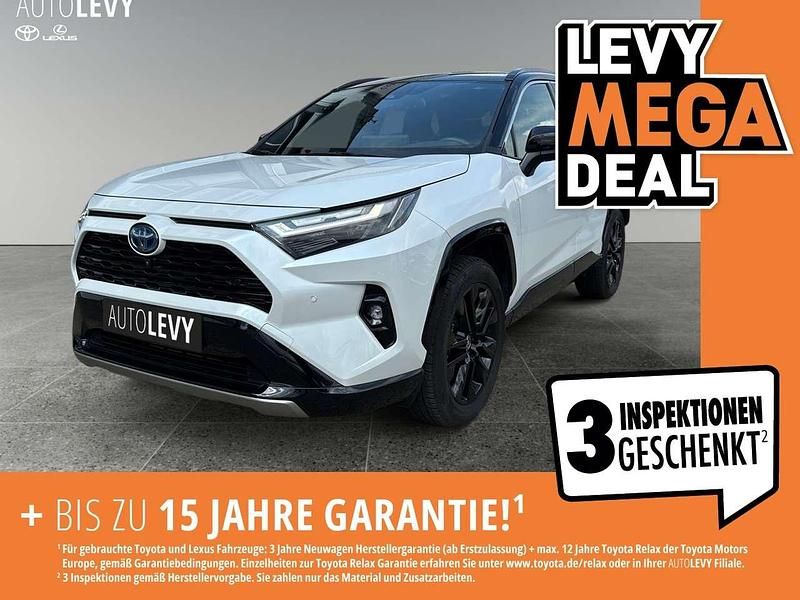 Weiß Gebraucht 2024 Toyota RAV4 Hybrid Style SUV | 39.990 € (Guter Preis) - Bild 1/4