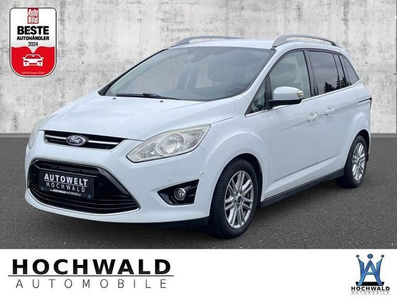 Gebraucht Ford Grand C-Max Titanium 182 PS (133 kW) 2014 Weiß Van / Kleinbus