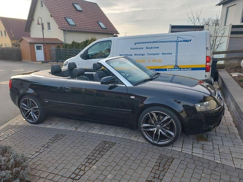 Gebraucht Audi A4 Cabriolet S-Line 163 PS (119 kW) 2003 Schwarz Cabrio